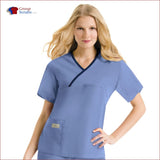 Urbane 9501 Women’s Classic Single Pocket Crossover Scrub Top