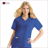 Urbane 9501 Women’s Classic Single Pocket Crossover Scrub Top