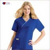 Urbane 9501 Women’s Classic Single Pocket Crossover Scrub Top