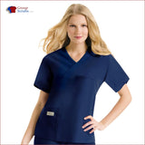 Urbane 9501 Women’s Classic Single Pocket Crossover Scrub Top