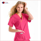 Urbane 9501 Women’s Classic Single Pocket Crossover Scrub Top
