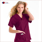 Urbane 9501 Women’s Classic Single Pocket Crossover Scrub Top