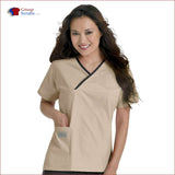 Urbane 9501 Women’s Classic Single Pocket Crossover Scrub Top