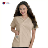 Urbane 9501 Women’s Classic Single Pocket Crossover Scrub Top