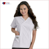Urbane 9501 Women’s Classic Single Pocket Crossover Scrub Top