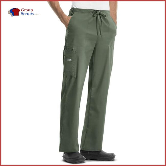 Cherokee Workwear Core Stretch 4043 Unisex Drawstring Cargo Pant Olive / 2Xl