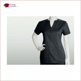 Barco Icu 41232 3-Pocket Mock Plaket Side Panel Top Black / 2Xl Clearance