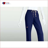 Barco Icu 4262 5-Pocket Cargo Flare Leg Pant Indigo / S Clearance
