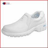 Cherokee Footwear Robin Soft Leather Step-In White Wide / 9W Clearance