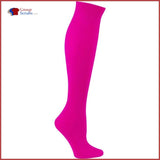 Cherokee Footwear Ytssock1 Compression Support Socks Hot Magenta / One Size Womens