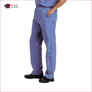 Landau Essentials 8550 Men's Elastic Waist Scrub Pant