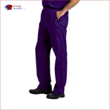 Landau Essentials 8550 Men's Elastic Waist Scrub Pant