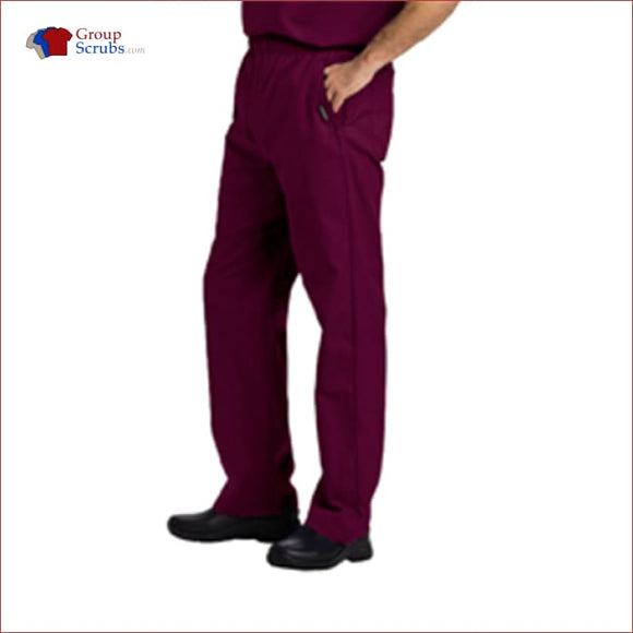 Landau Essentials 8550 Men's Elastic Waist Scrub Pant