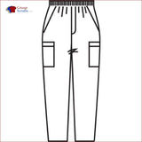 Landau Essentials 8555 Men's Cargo Scrub Pants
