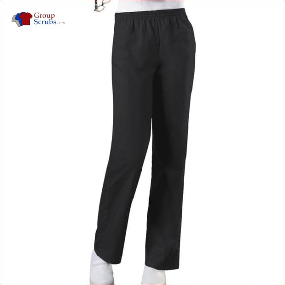 Cherokee Workwear Originals 4001P Natural Rise Tapered Leg Pull-On Pant Black / 2Xl Womens