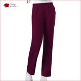 Cherokee Workwear Originals 4001T Natural Rise Tapered Leg Pull-On Pant Wine / Xs Womens
