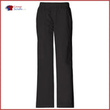 Cherokee Workwear Core Stretch 4005T Mid Rise Pull-On Cargo Pant Black / 2Xl Womens