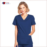 Cherokee Workwear Core Stretch 4728 Mock Wrap Top Navy / 2XL Womens