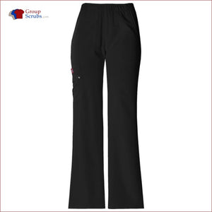 Dickies Xtreme Stretch 82012 Mid Rise Pull-On Cargo Pant Black / XXS Womens