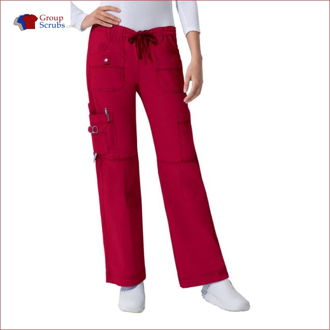 Dickies GenFlex Women's Elastic Waist Cargo Scrub Pants-857455