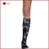 Cherokee Footwear Fashionsupport Knee High 12 Mmhg Compression Socks Too Cute To Hoot / One Size Womens