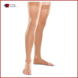 Therafirm TF741 20-30 mmHg Thigh-High Open-Toe Compression Stockings