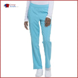Dickies Eds Essentials Dk005P Natural Rise Tapered Leg Pull-On Pant Turquoise / 2Xl Womens