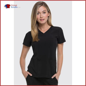 Dickies Eds Essentials Dk615 V-Neck Top Womens