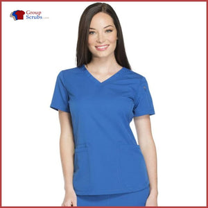 Dickies Dynamix Dk730 V-Neck Top Womens