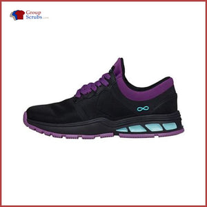 Cherokee Infinity Footwear Fly Athletic Footwear Black/neon Purple/aruba Blue / 10 Womens