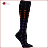 Cherokee Infinity Footwear Kickstart 15-20 Mmhg Support Compression Socks Dot-Ti-Ful / One Size Womens