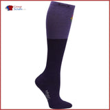Cherokee Infinity Footwear Kickstart 15-20 Mmhg Support Compression Socks Purple Bliss / One Size Womens