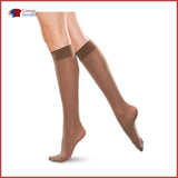 Therafirm Tf172 20-30 Mmhg Knee-High Closed-Toe Unisex Compression Socks Bronze / 2Xl Footwear