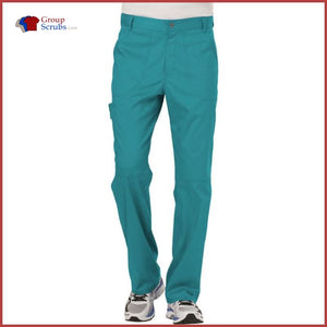 Cherokee Workwear Revolution Ww140 Mens Fly Front Pant Teal Blue / 3Xl Mens