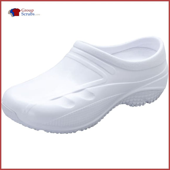 Anywear Exact Slip Resistant Closed Back Footwear White / 6 Unisex