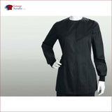 Barco Icu 6433 Womens 2-Pocket Warmup Jacket Black / 2Xl Clearance