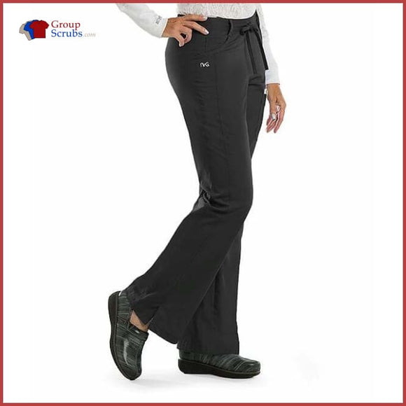 Barco Nrg 3207 Womens Straight Leg Drawstring Pant Black / Xl Clearance
