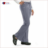 Barco Nrg 3207 Womens Straight Leg Drawstring Pant Titanium / Xl Clearance