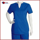 Barco Icu 41232 3-Pocket Mock Plaket Side Panel Top New Royal / S Clearance